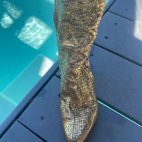 Jimmy Choo python boots size 39 - Picture 5 of 10